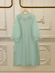 Pure Embroidered Sheesha Silk Shirt S114154