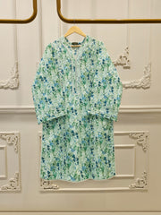 Digital Printed Cambric Shirt S114107