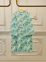 Digital Printed Cambric Shirt S114107