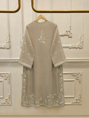 3 Piece - Pure Embroidered Cotton Net Suit S114170