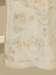 3 Piece- Pure Sheesha Silk Embroidered Suit S114251
