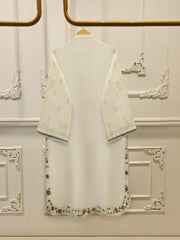 3 Piece - Pure Embroidered Cotton Net Suit S114312