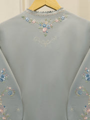 2 Piece - Embroidered Cambric Suit S114088