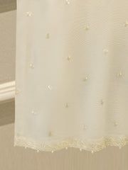 3 Piece - Pure Embroidered Cotton Net Suit S114627