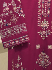 2 Piece - Embroidered Kora Cotton Suit S114637