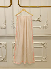 3 Piece - Pure Embroidered Cotton Net Suit S114653