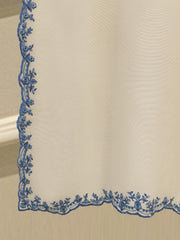 (Unstitched) 3 Piece - Pure Embroidered Cotton Net Suit S114767