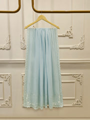 3 Piece - Pure Embroidered Cotton Net Suit S114322