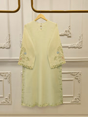 2 Piece - Pure Khaddi Silk Embroidered Suit S114260