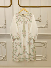 Pure Shisha Silk Embroidered Shirt S114964