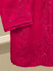 3 Piece- Pure Shisha Silk Embroidered Suit S115108