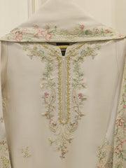 3 Piece- Pure Shisha Silk Embroidered Suit S115118
