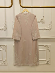 3 Piece - Pure Khaddi Silk Embroidered Suit S115129