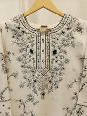 2 Piece - Embroidered Kora Cotton Suit S115200