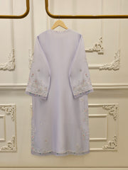 3 Piece- Pure Sheesha Silk Embroidered Suit S115308