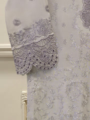 Pure Embroidered Cotton Net Shirt-S114098