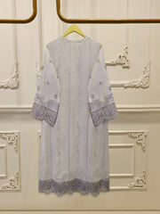 Pure Embroidered Cotton Net Shirt-S114098