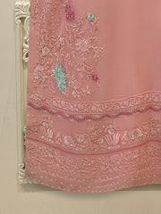 Pure Organza Embroidered Shirt S114689