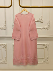 Pure Organza Embroidered Shirt S114689