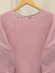2 Piece - Pure Organza Embroidered Suit S114207