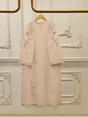 3 Piece - Pure Khaddi Silk Embroidered Suit S115379