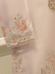 2 Piece- Pure Sheesha Silk Embroidered Suit S115540