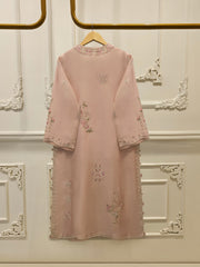 Pure Embroidered Sheesha Silk Shirt S115548