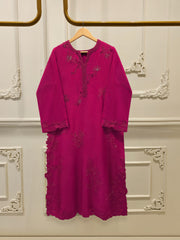 2 Piece - Embroidered Kora Cotton Suit S115619