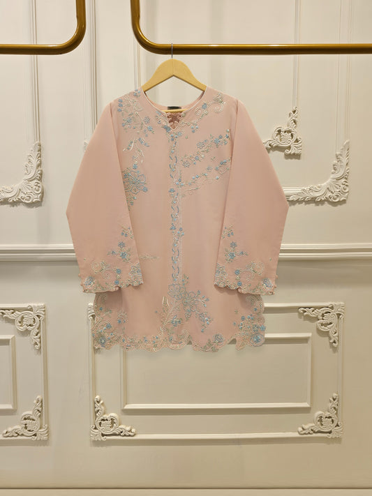2 Piece - Embroidered Cambric Suit S115613