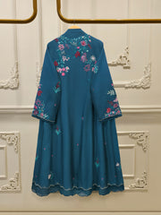 3 Piece - Embroidered Khaddi Silk Suit WS00417