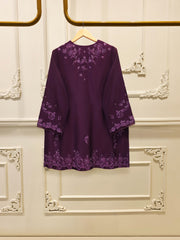 2 Piece- Pure Sheesha Silk Embroidered Suit S115659