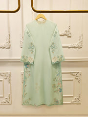 3 Piece - Pure Khaddi Silk Embroidered Suit S115683