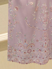 3 Piece - Embroidered Kora Silk Suit S115690