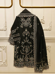 3 Piece - Embroidered Kora Cotton Suit S115689