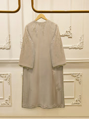 3 Piece- Pure Sheesha Silk Embroidered Suit S115702