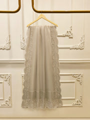 3 Piece- Pure Sheesha Silk Embroidered Suit S115702