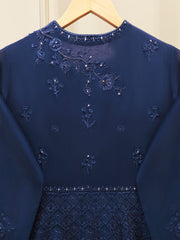 3 Piece - Pure Khaddi Silk Embroidered Suit S115707