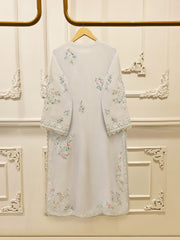 2 Piece- Pure Sheesha Silk Embroidered Suit S115708