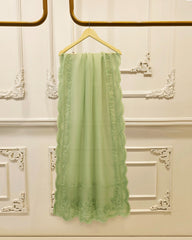 3 Piece- Pure Sheesha Silk Embroidered Suit S115722