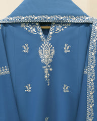 3 Piece - Embroidered Khaddar Suit S115740