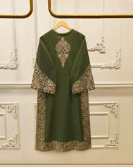 3 Piece - Embroidered Khaddar Suit S115744