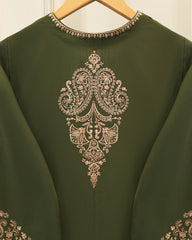 3 Piece - Embroidered Khaddar Suit S115744