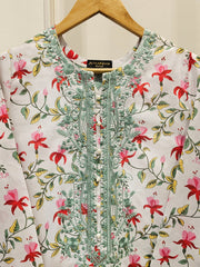 2 Piece - Digital Printed Embroidered Lawn Suit S111716