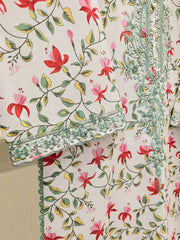 2 Piece - Digital Printed Embroidered Lawn Suit S111716