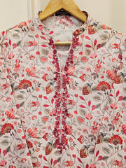 2 Piece - Digital Printed Embroidered Lawn Suit S111709