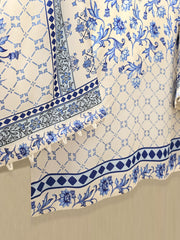 2 Piece- Printed Silk Co-ord Set S111737