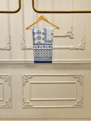 2 Piece- Printed Silk Co-ord Set S111737