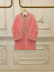 Digital Printed embroidered Lawn Shirt S111859