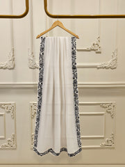 3 Piece - Pure Embroidered Cotton Net Suit S111856