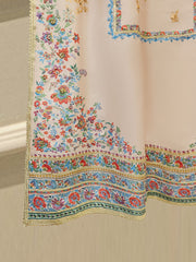 3 Piece- 100% Pure Raw Silk Embroidered Suit S111866